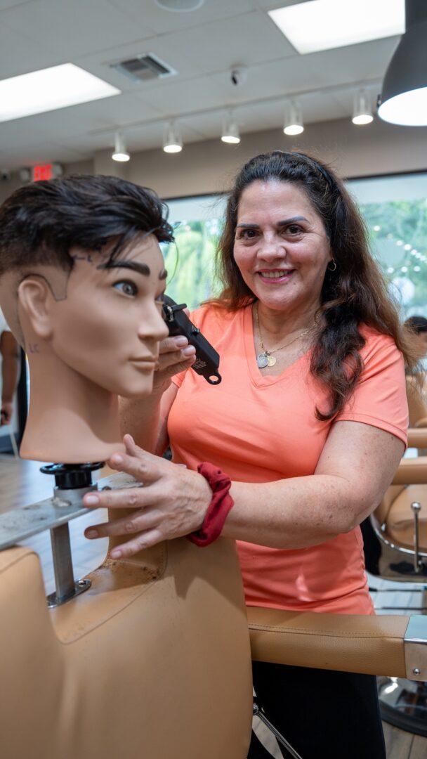 The First Cut Experience at Invictus Institute of Barbering