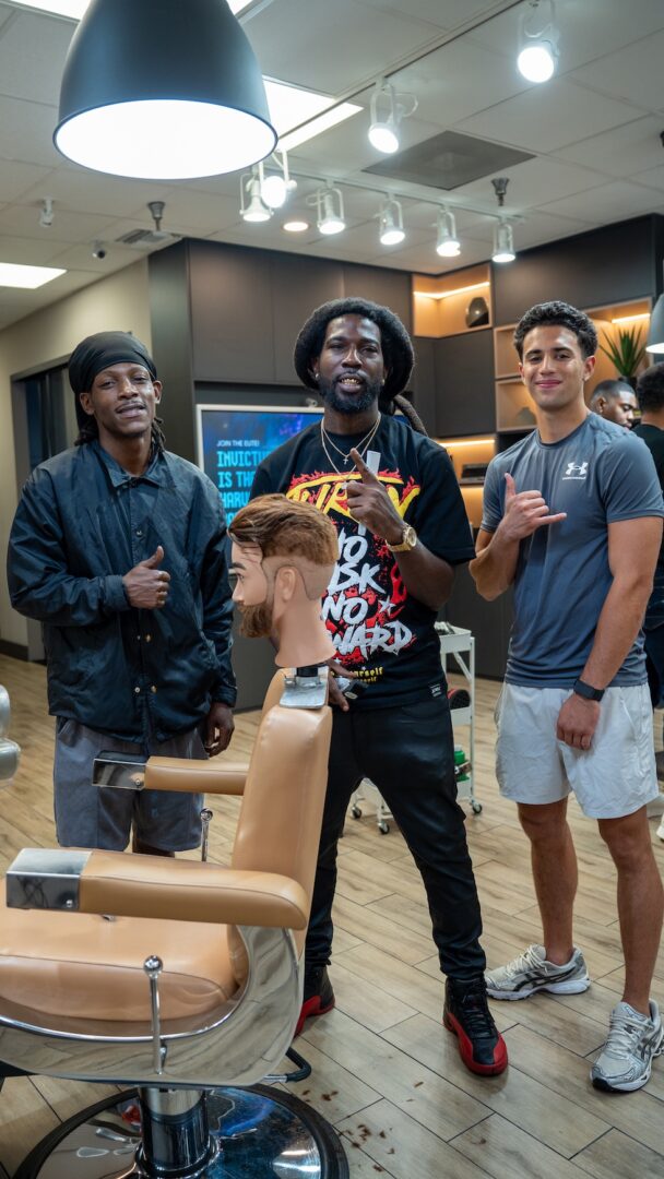 The First Cut Experience at Invictus Institute of Barbering